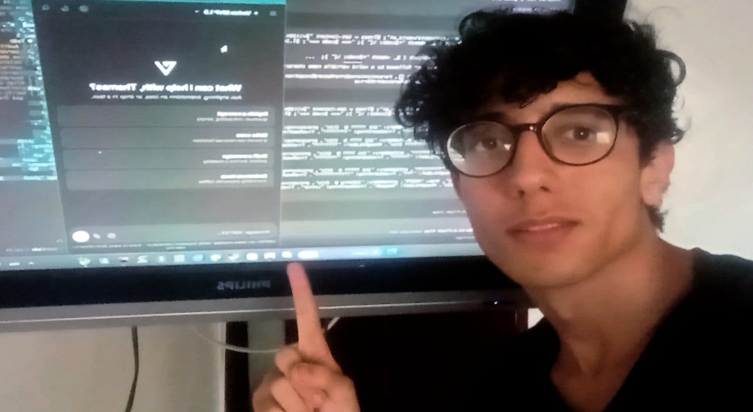 Working late